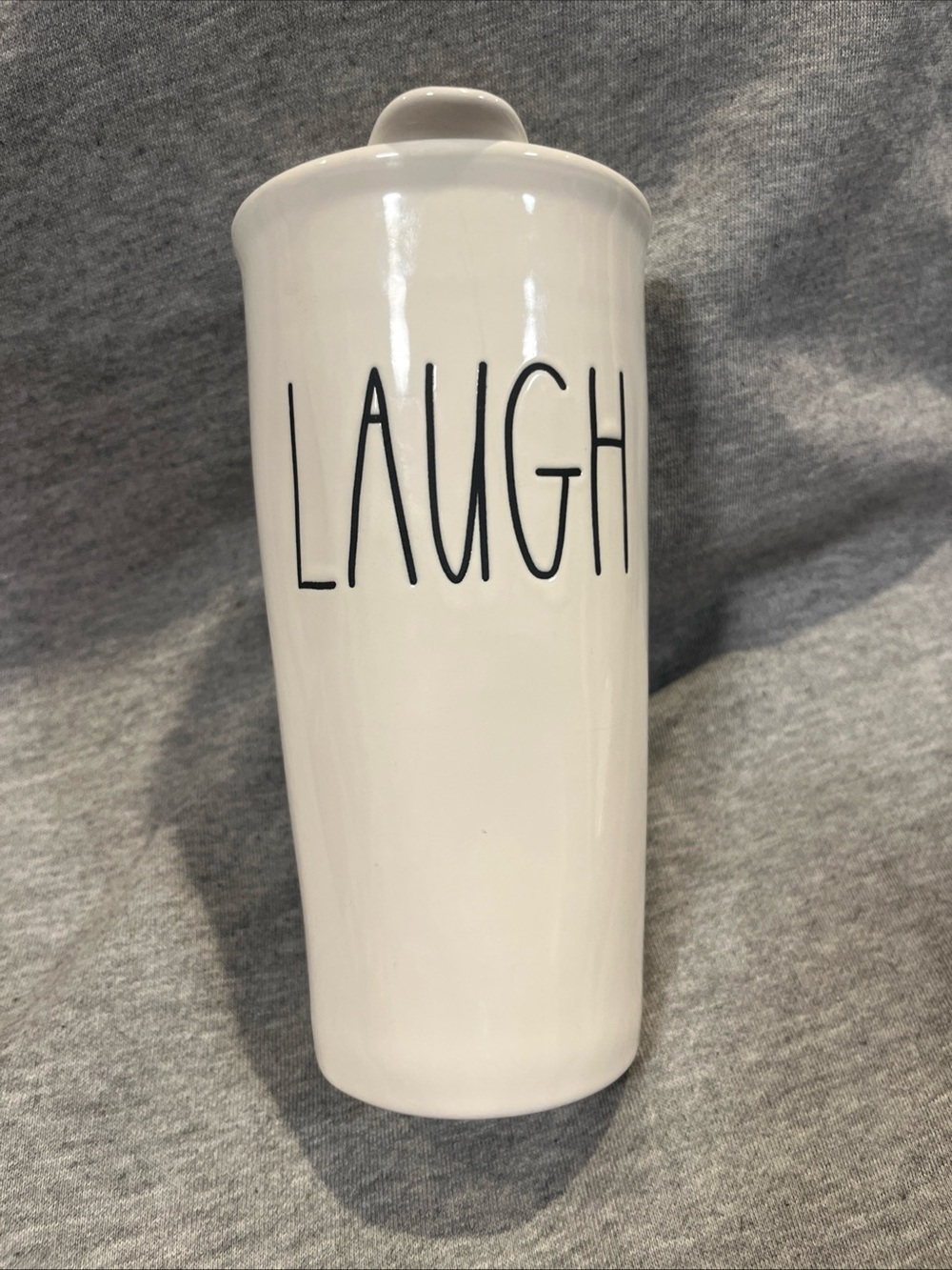 Rae Dunn “Laugh” Tumbler - Artisan Collection - Travel Mug